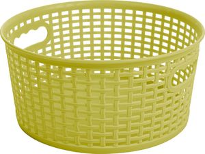 Praktyczna Koszyk rattanowy do przechowywania Praktyczna Capri 4,5 l okrągły limonka 1