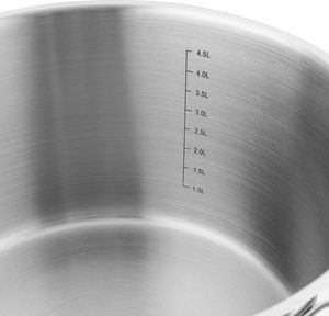 Florina Komplet garnków ze stali nierdzewnej Florina Professional 8 elementów 4