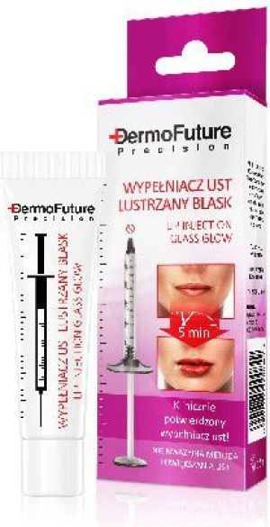 Dermofuture Precision Wypełniacz ust lustrzany blask 12ml 1