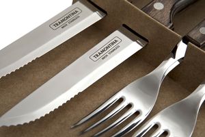 Tramontina Komplet sztućców do steków 4el. Churrasco 2