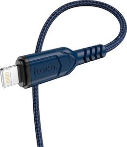 Kabel USB Hoco USB-A - Lightning 1 m Granatowy (6931474744883) 3