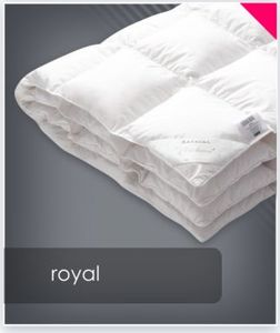 AMZ Kołdra puch gęsi 200x220 cm ROYAL ciepła 2