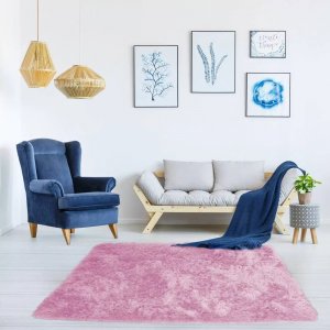 Strado Dywan Shaggy Strado 100x150 PinkPanther (Różowy) 5