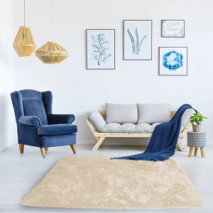 Strado Dywan Shaggy Strado 120x170 CreamBeige (Beżowy) 5