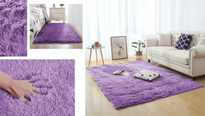 Strado Dywan Shaggy 120x170 PurpleFlower (Jasny fioletowy) 14