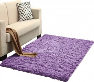 Strado Dywan Shaggy Strado 160x220 PurpleFlower (Jasny fioletowy) 12