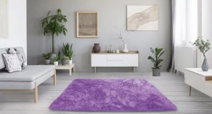 Strado Dywan Shaggy Strado 160x220 PurpleFlower (Jasny fioletowy) 3