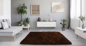 Strado Dywan Shaggy Strado 300x400 DarkCoffee (Ciemny brązowy) 3