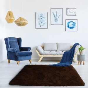 Strado Dywan Shaggy Strado 300x400 DarkCoffee (Ciemny brązowy) 4