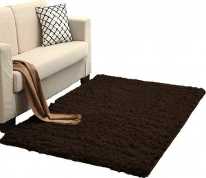 Strado Dywan Shaggy Strado 300x400 DarkCoffee (Ciemny brązowy) 6