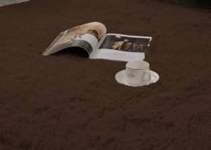 Strado Dywan Shaggy Strado 300x400 DarkCoffee (Ciemny brązowy) 10