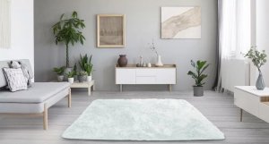 Strado Dywan Shaggy Strado 60x120 WhiteLime (Biała Limonka) 3