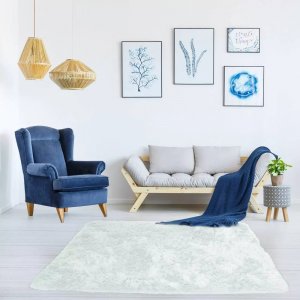 Strado Dywan Shaggy Strado 60x120 WhiteLime (Biała Limonka) 5