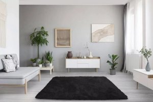 Strado Dywan Shaggy Strado 60x90 BlackSky (Czarny) 3