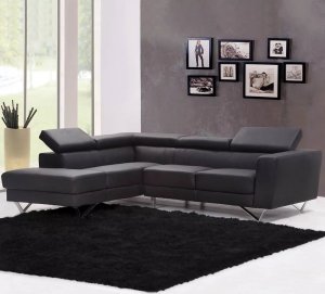 Strado Dywan Shaggy Strado 60x90 BlackSky (Czarny) 4