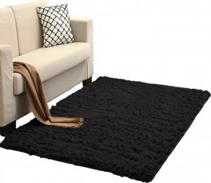 Strado Dywan Shaggy Strado 60x90 BlackSky (Czarny) 5