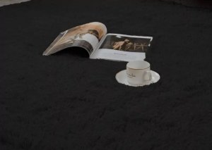 Strado Dywan Shaggy Strado 60x90 BlackSky (Czarny) 8