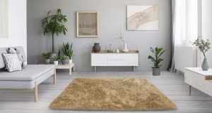 Strado Dywan Shaggy 60x90 CappuccinoCamel (Jasny brązowy) 4