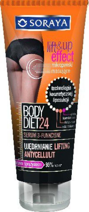 Soraya Body Diet 24 Serum 3-funkcyjne do ciała 200ml 1