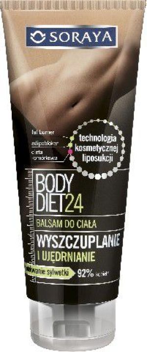 Soraya Body Diet 24 Balsam wyszczuplająco ujędrniający do ciała 200ml 1