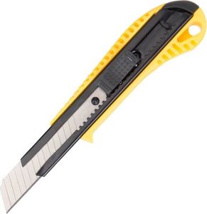 Deli Nożyk z łamanym ostrzem Deli Tools EDL003, SK5, 18mm (żółty) 1