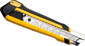 Deli Nożyk z łamanym ostrzem Deli Tools EDL025, SK4, 25mm (żółty) 1