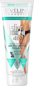 Eveline 4D slim EXTREME Serum intensywnie wyszczuplające+ujędrniające 250ml 1