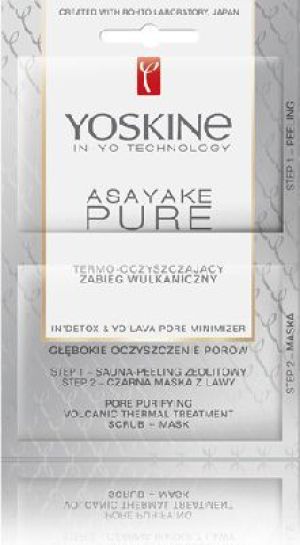 Yoskine Pure Termo-oczyszczający zabieg wulkaniczny 5ml x 2 1