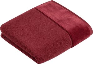 Vossen Ręcznik bawełniany 67x140 cm PURE Red Rock Czerwony 1