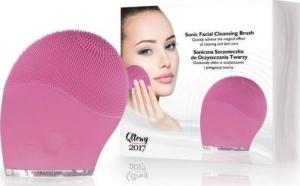 Dermofuture Technology Szczoteczka soniczna do oczyszczania twarzy różowa (631983) 1