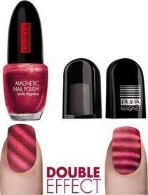 Pupa Pupa Magnetic Nail Art Kit - Magnetyczny Lakier do Paznokci, Dostępne kolory.: 25 Magnetic Khaki 2