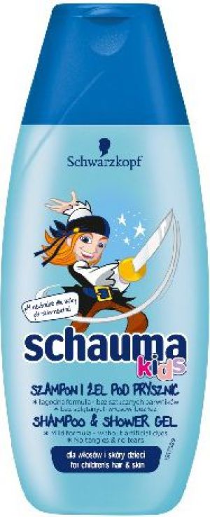 Schwarzkopf Schauma Kids Szampon i Żel pod prysznic dla chłopców 250ml 1