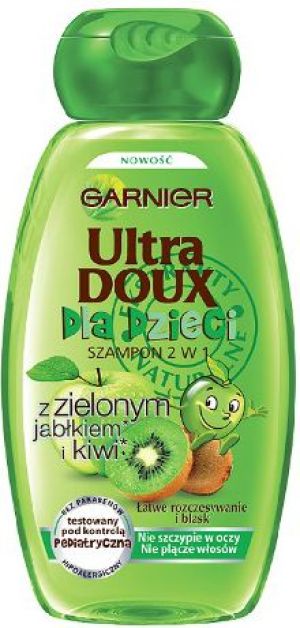 Garnier Ultra Doux Szampon dla dzieci Zielone Jabłuszko 250 ml 1