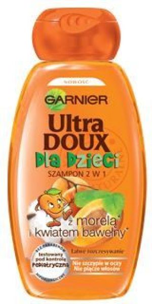 Garnier Ultra Doux Szampon dla dzieci Morela 250 ml 1
