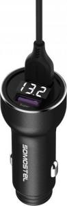 Ładowarka Somostel 2x USB-A 5 A  (SMS-89 BLACK) 3