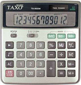 Kalkulator Titanum Kalkulator Taxo Tg-392dm Srebr Titanum 1