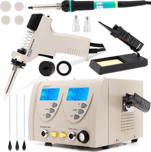 Techrebal MEGA ZESTAW STACJA LUTOWNICZA ROZLUTOWNICA ZD-917 3