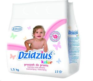 Dzidziuś  Proszek do prania bielizny, odzieży niemowlęcej Kolor 1,5kg 1