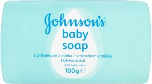 Johnson & Johnson Baby Mydło z proteinami z mleka 100 g 1