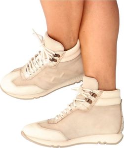 Hispanitas Modne wysokie sneakersy - HISPANITAS HI211753 BEŻOWE 40 1