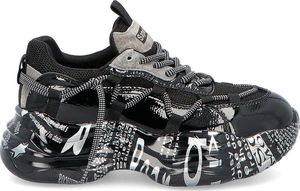 Scaviola Stylowe sneakersy damskie - SCAVIOLA B-206 CZARNE 38 3