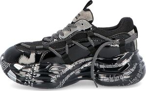 Scaviola Stylowe sneakersy damskie - SCAVIOLA B-206 CZARNE 38 4