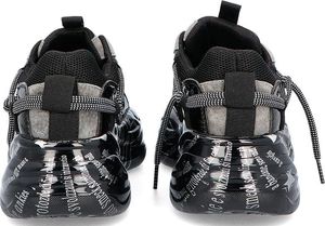 Scaviola Stylowe sneakersy damskie - SCAVIOLA B-206 CZARNE 38 9