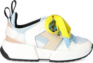 Scaviola Modne sneakersy damskie - SCAVIOLA M-59 BIAŁO NIEBIESKIE 40 3