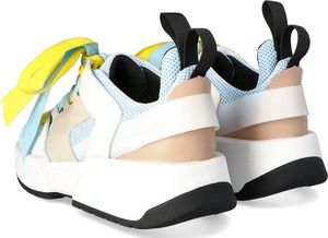 Scaviola Modne sneakersy damskie - SCAVIOLA M-59 BIAŁO NIEBIESKIE 40 8