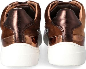 Unisan Welurowe sneakersy premium - UNISA FEIJO BRĄZOWE 39 8