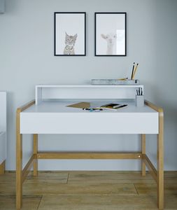 Elior Białe biurko dla dzieci i młodzieży - Benny 5X 3