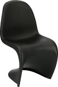 Elior Designerskie krzesło czarne - Dizzel 1