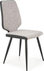 Elior Szare nowoczesne tapicerowane krzesło - Tigro 1