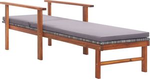 Elior Drewniany leżak szary - Granti 2X 3